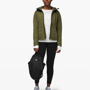 Lululemon Another Mile Jacket Landscape forest green